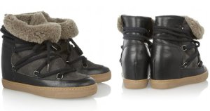 Nowles, snow-boots compensées Isabel Marant